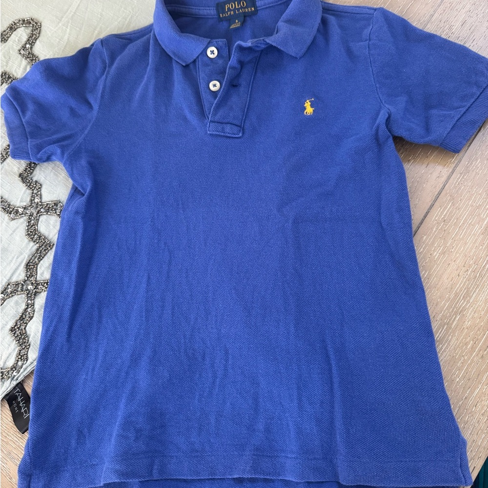 Polo by Ralph Lauren Kids Royal Blue Polo Shirt